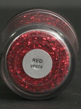NEW MAC Red 7.5g Glitter - Rare